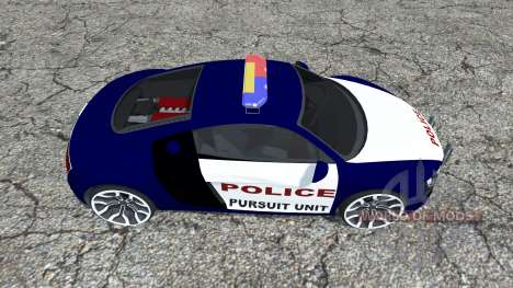 Audi R8 Police для Farming Simulator 2013