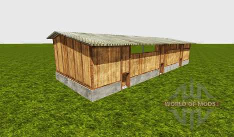 Storage for potatoes. beets and wood chips для Farming Simulator 2015