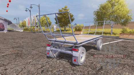 Autosan bale trailer для Farming Simulator 2013