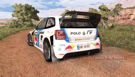 Volkswagen Polo R WRC v2.0 для BeamNG Drive