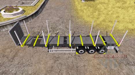 Riedler-Anhanger timber semitrailer v1.1 для Farming Simulator 2013