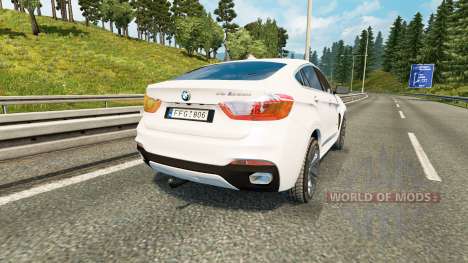 BMW X6 M50d (F16) для Euro Truck Simulator 2