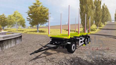 Riedler-Anhanger timber trailer для Farming Simulator 2013