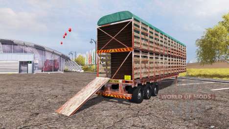 Livestock trailer v1.1 для Farming Simulator 2013