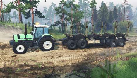 Deutz-Fahr AgroStar 6.61 для Spin Tires