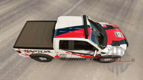 Ford F-150 SVT Raptor v2.2 для American Truck Simulator