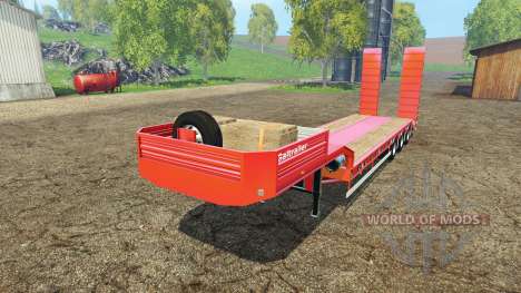 Galtrailer lowboy для Farming Simulator 2015