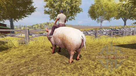 Свинья v2.0 для Farming Simulator 2013