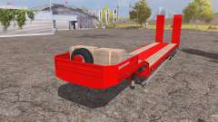 Lowboy red для Farming Simulator 2013