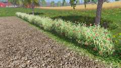 Placeable shrubs для Farming Simulator 2015