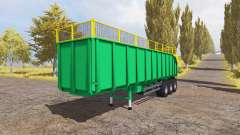 Silage semitrailer для Farming Simulator 2013
