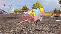 Seeds and fertilizer trailer для Farming Simulator 2013