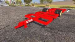 Mainero bale trailer для Farming Simulator 2013