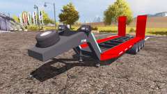 Low bed semitrailer для Farming Simulator 2013
