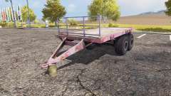 Bale trailer v2.0 для Farming Simulator 2013