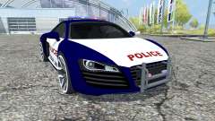 Audi R8 Police для Farming Simulator 2013