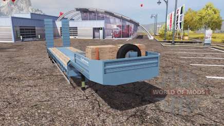 Lowboy blue для Farming Simulator 2013