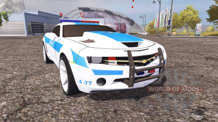 Chevrolet Camaro Police v2.0 для Farming Simulator 2013