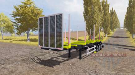 Riedler-Anhanger timber semitrailer v1.1 для Farming Simulator 2013