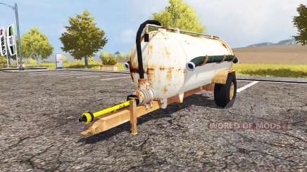 Rusty slurry tanker для Farming Simulator 2013