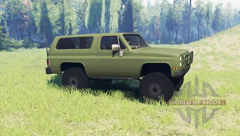 Chevrolet K5 Blazer M1009 для Spin Tires