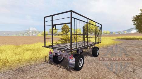 Bale trailer v3.0 для Farming Simulator 2013