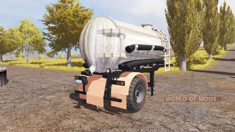 Manure semitrailer v2.0 для Farming Simulator 2013