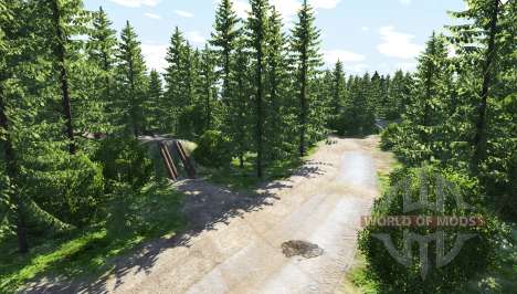 Small town v1.1 для BeamNG Drive