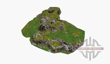 Rock cliff для Farming Simulator 2015