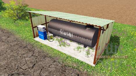 Gas station для Farming Simulator 2015