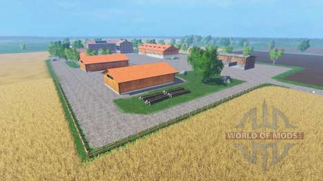 Northern agricultural map для Farming Simulator 2015