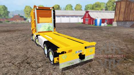 Scania R1000 container truck v1.1 для Farming Simulator 2015