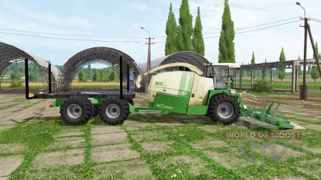 Krone BiG X 1100 ITC для Farming Simulator 2017