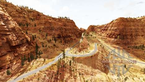 Canyon of speed v1.8 для BeamNG Drive