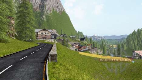 Goldcrest Mountains v2.0 для Farming Simulator 2017