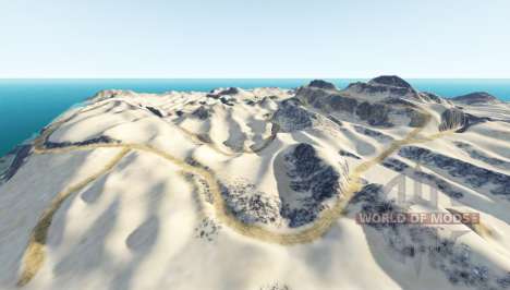 Desert trails v0.1 для BeamNG Drive