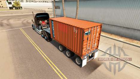 Полуприцеп-контейнеровоз для American Truck Simulator