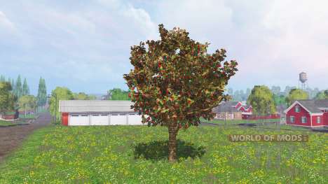Fruit and berry trees v0.9 для Farming Simulator 2015