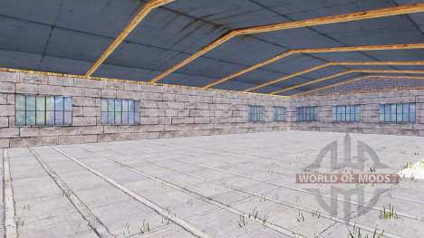 Placeable garage для Farming Simulator 2015