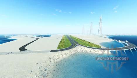 Emirate island v1.4 для BeamNG Drive