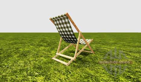 Deck chair green для Farming Simulator 2015