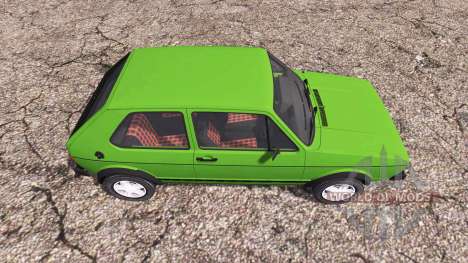Volkswagen Golf GTI (Typ 19) 1976 для Farming Simulator 2013
