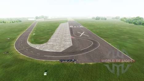 Аэродром Dunsfold (тестовый трек Top Gear) для BeamNG Drive