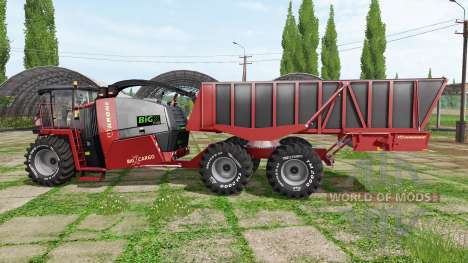 Krone BiG X 1100 cargo v2.0 для Farming Simulator 2017