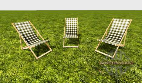 Deck chair green для Farming Simulator 2015