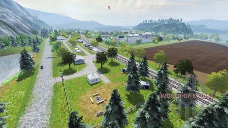 Two rivers для Farming Simulator 2013
