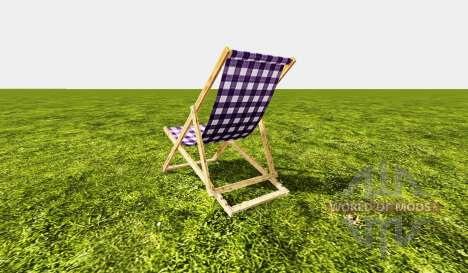 Deck chair purple для Farming Simulator 2015
