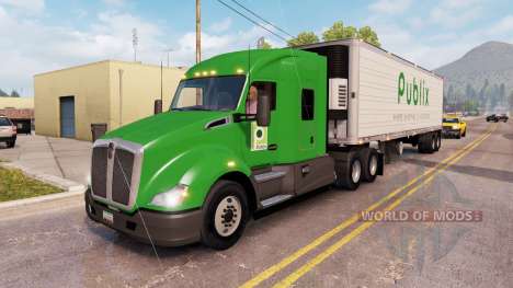 Скины для грузового трафика v1.1 для American Truck Simulator