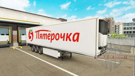 Extrime trailers pack v1.5 для Euro Truck Simulator 2
