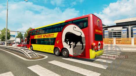 Сборник автобусов для трафика v1.3 для Euro Truck Simulator 2